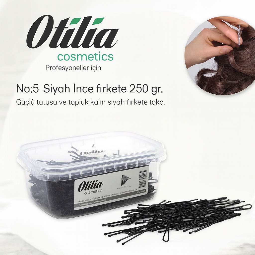 Otilla 250 Gr Siyah İnce Saç Firketesi No: 5