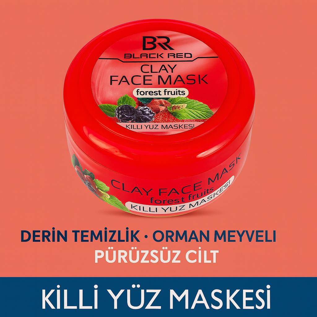 Black Red Killi Yüz Maskesi – Orman Meyveli 400 gr