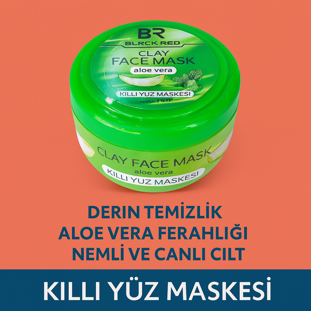 Black Red Killi Yüz Maskesi – Aloe Vera 400 ml 