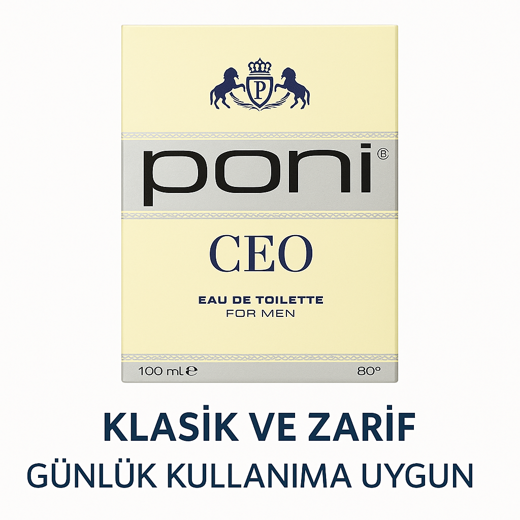 Poni CEO Eau de Toilette For Men 100 ml
