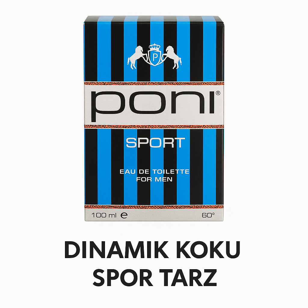 Poni Sport Eau de Toilette For Men 100 ML