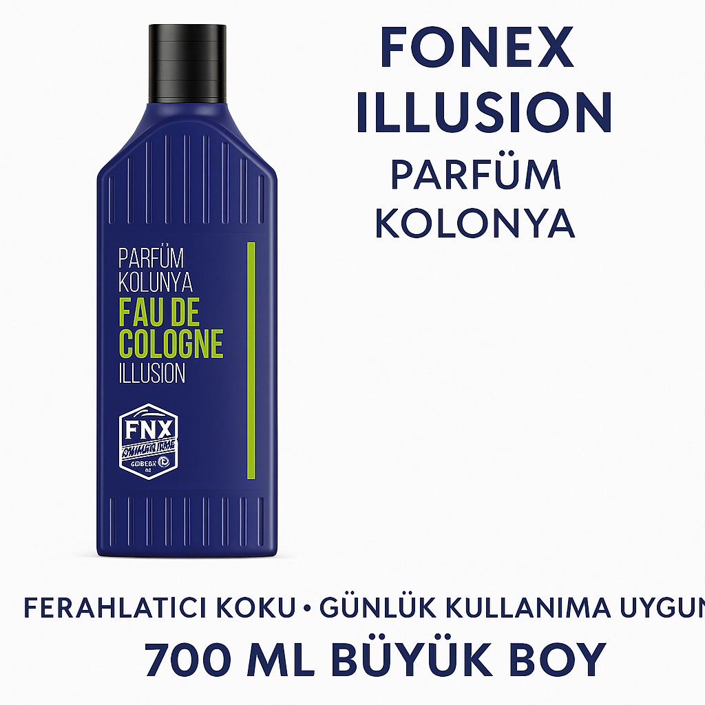 Fonex Illusion Parfüm Kolonya 700 ml