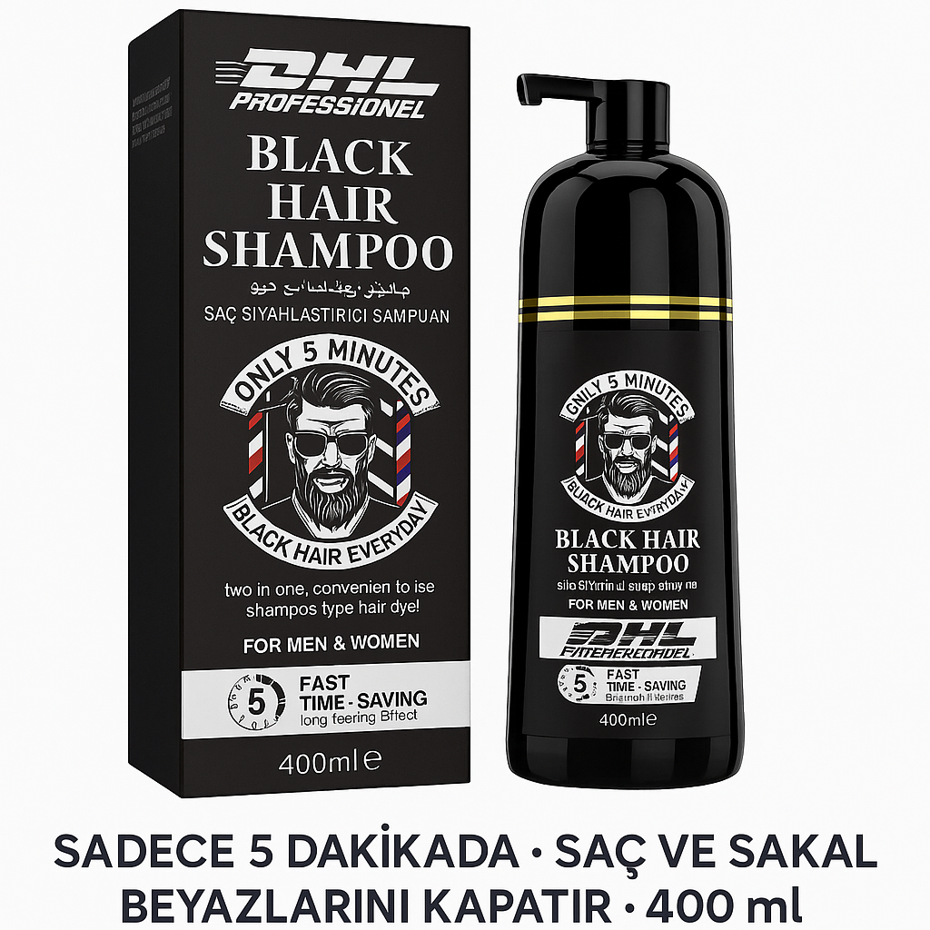 BHL Black Hair Shampoo – 400 ml