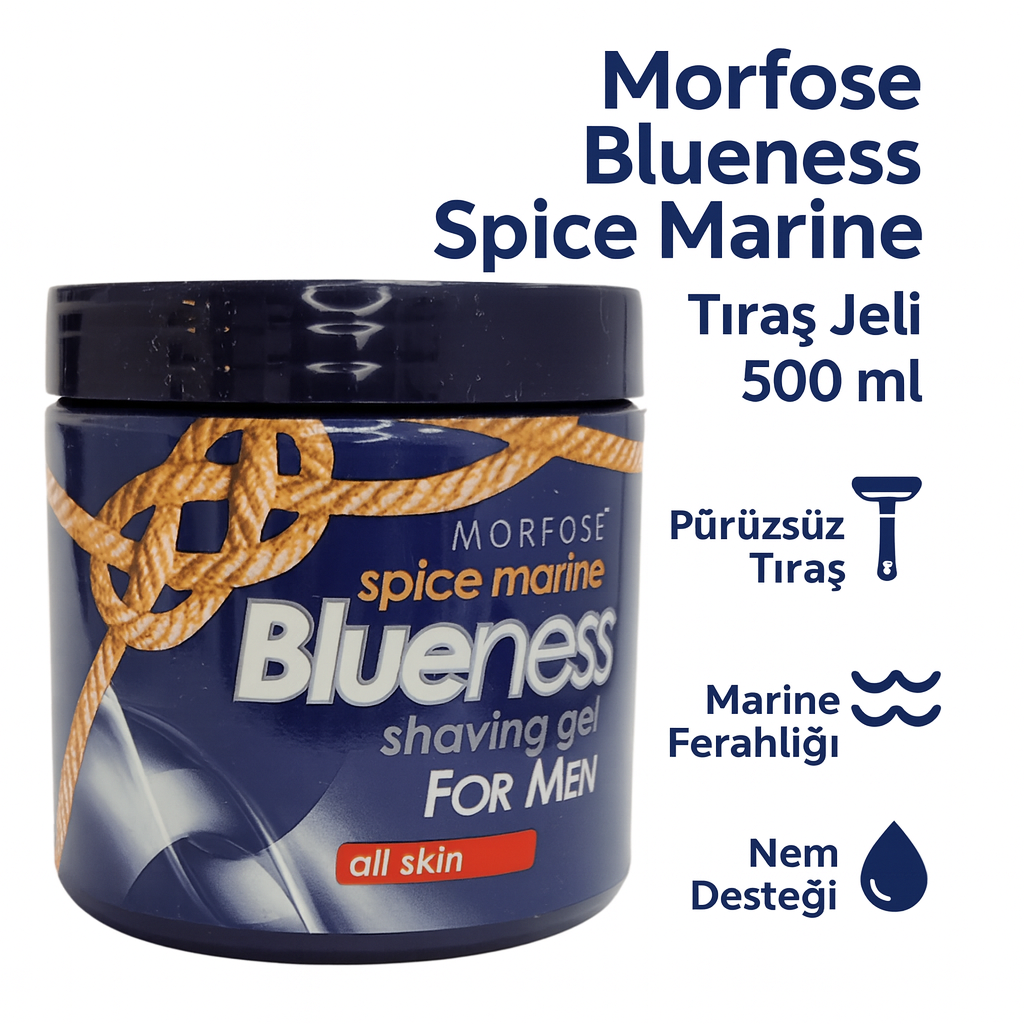 Morfose Blueness Spice Marine Tıraş Jeli 500 ml