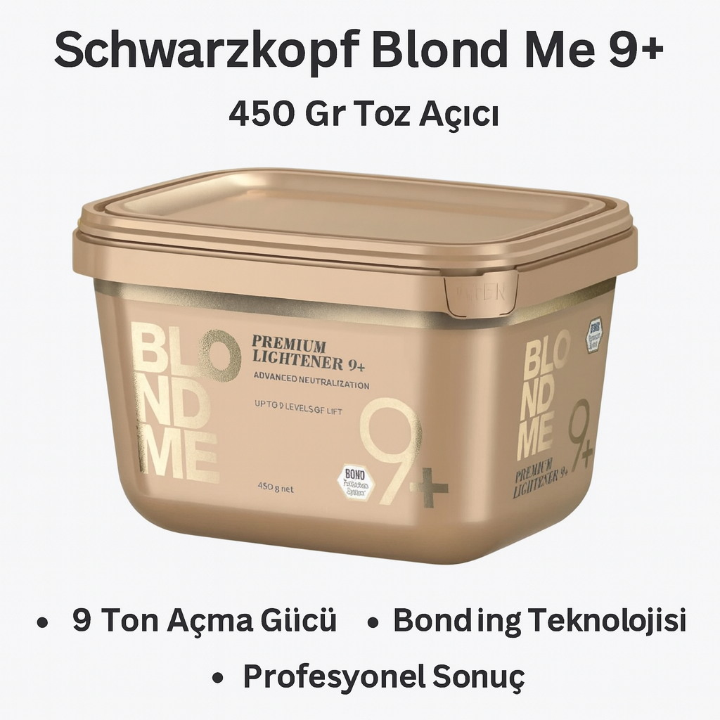 Schwarzkopf Blond Me 9+ 450 Gr Toz Açıcı 