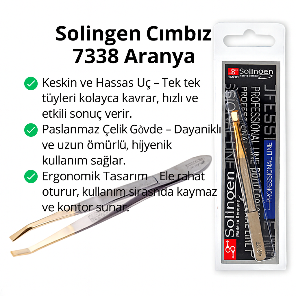 Solingen Cımbız 7338 Aranya