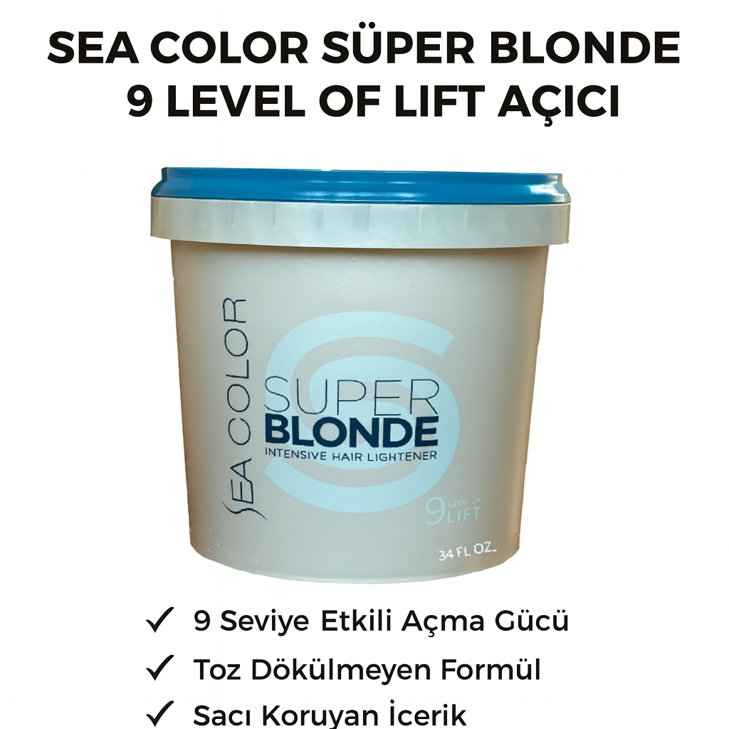 Sea Color Süper Blonde 9 Level Of Lift Açıcı – 2000 gr