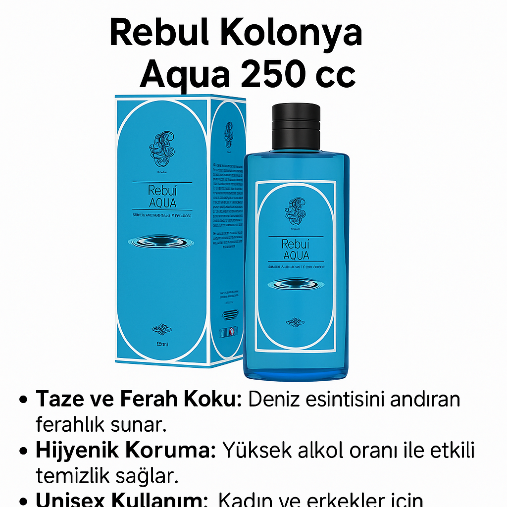 Rebul Kolonya Aqua 250 cc