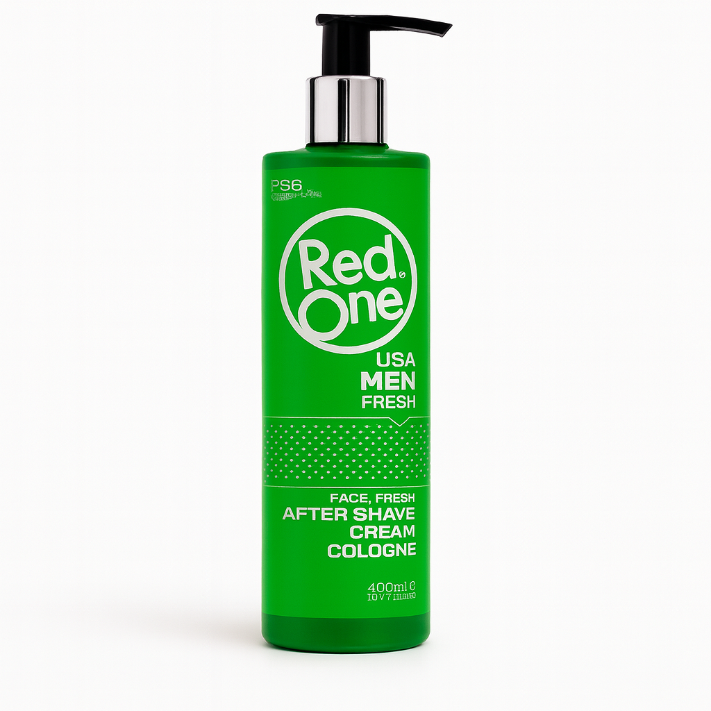 Red One Green Krem Kolonya 400 ml – Ferah, Canlandırıcı Erkek Bakımı