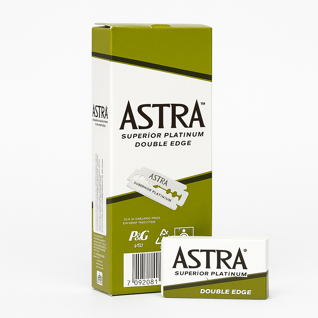 Astra Çift Taraflı Yaprak Jilet 20x5 (100’lü Paket) – Profesyonel Tıraş Deneyimi