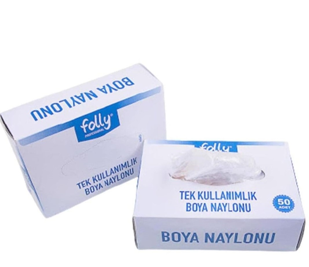 FOLLY TEK KULLANIMLIK BOYA NAYLONU  50 ADET