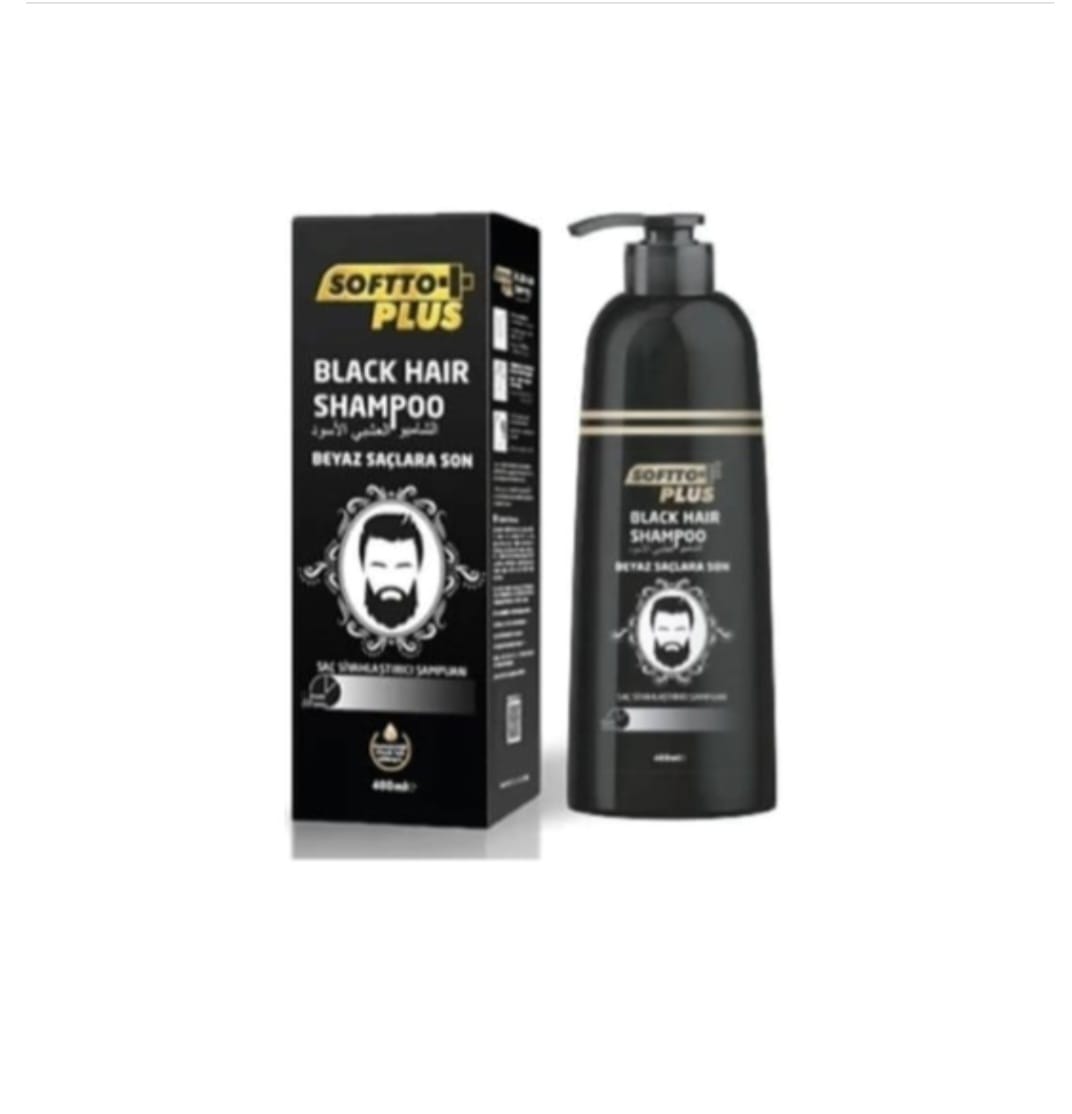 SOFTTO PLUS ŞAMPUAN 350 ml. BLACK HAİR