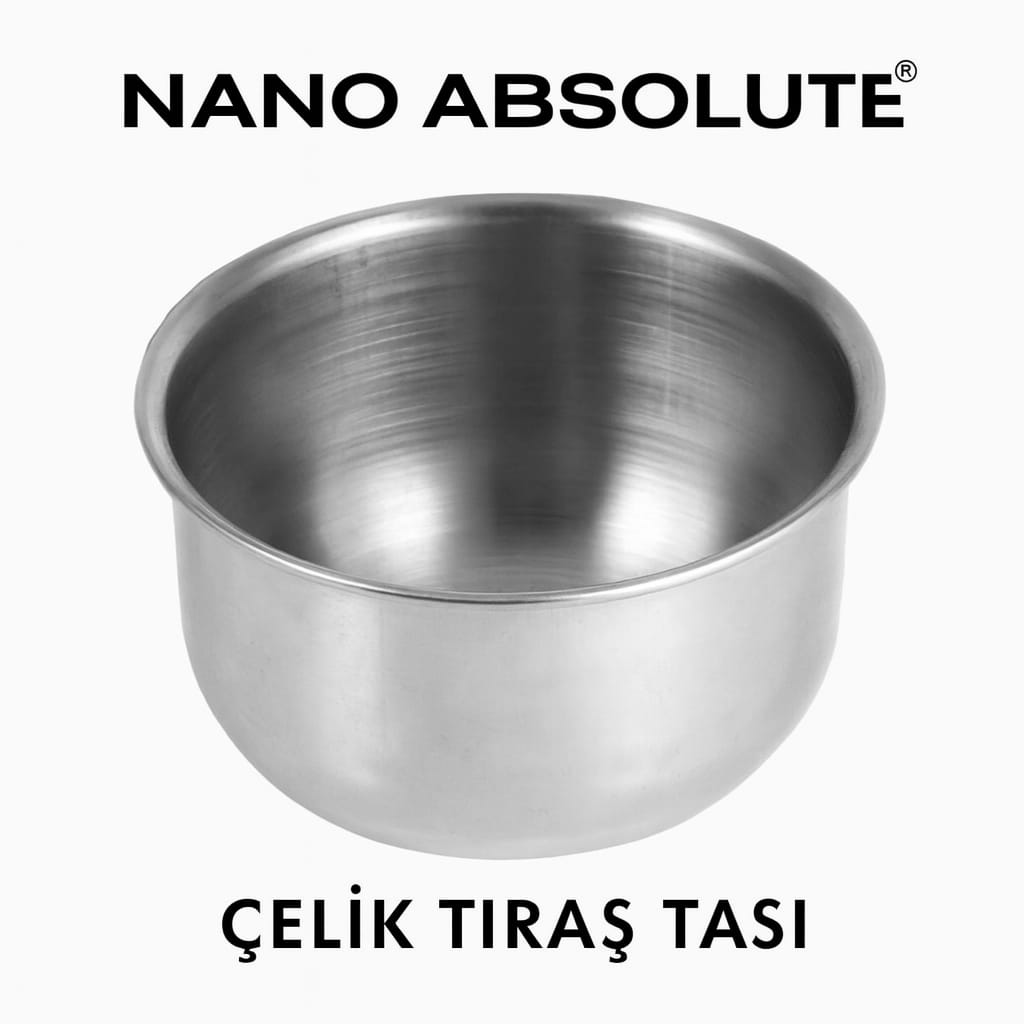 Nano absolute Çelik Traş Tası G 1037