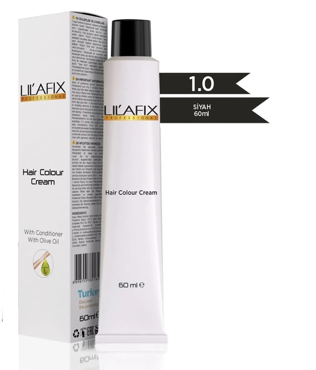 LİLAFİX 1.0 SİYAH SAÇ BOYASI